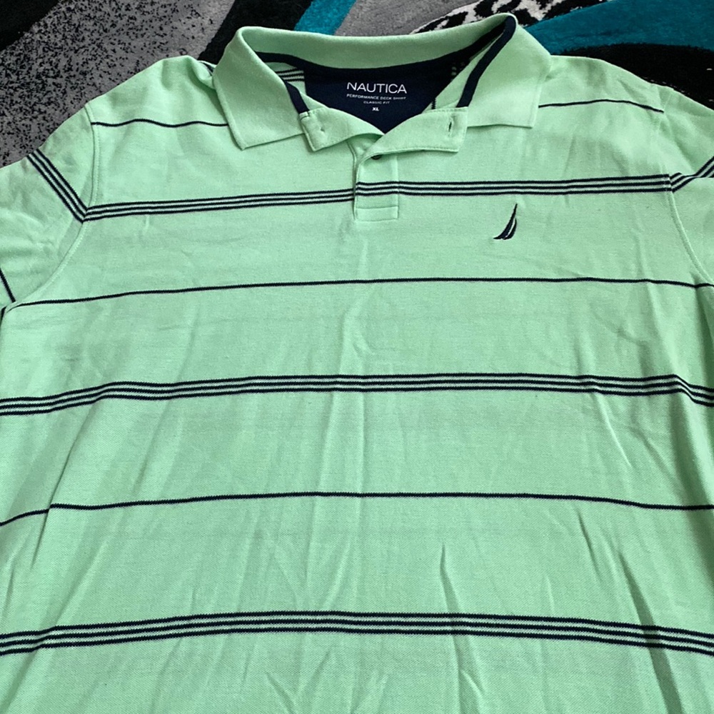 Nautical performance deck shirt classic fit